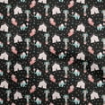 thumbnail image 1 of oneOone Cotton Cambric Black Fabric Circus Quilting Supplies Print Sewing Fabric By The Yard 56 Inch Wide-aF, 1 of 5