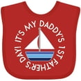 thumbnail image 3 of Inktastic First Fathers Day Baby Boys or Girls Baby Bib, 3 of 4