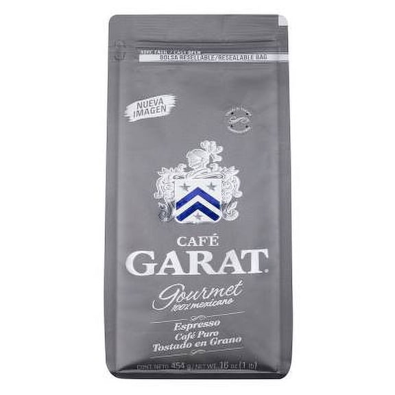 Café en grano Garat   espresso entero 454 g
