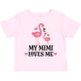 thumbnail image 3 of Inktastic My Mimi Loves Me Flamingo Girls Toddler T-Shirt, 3 of 5