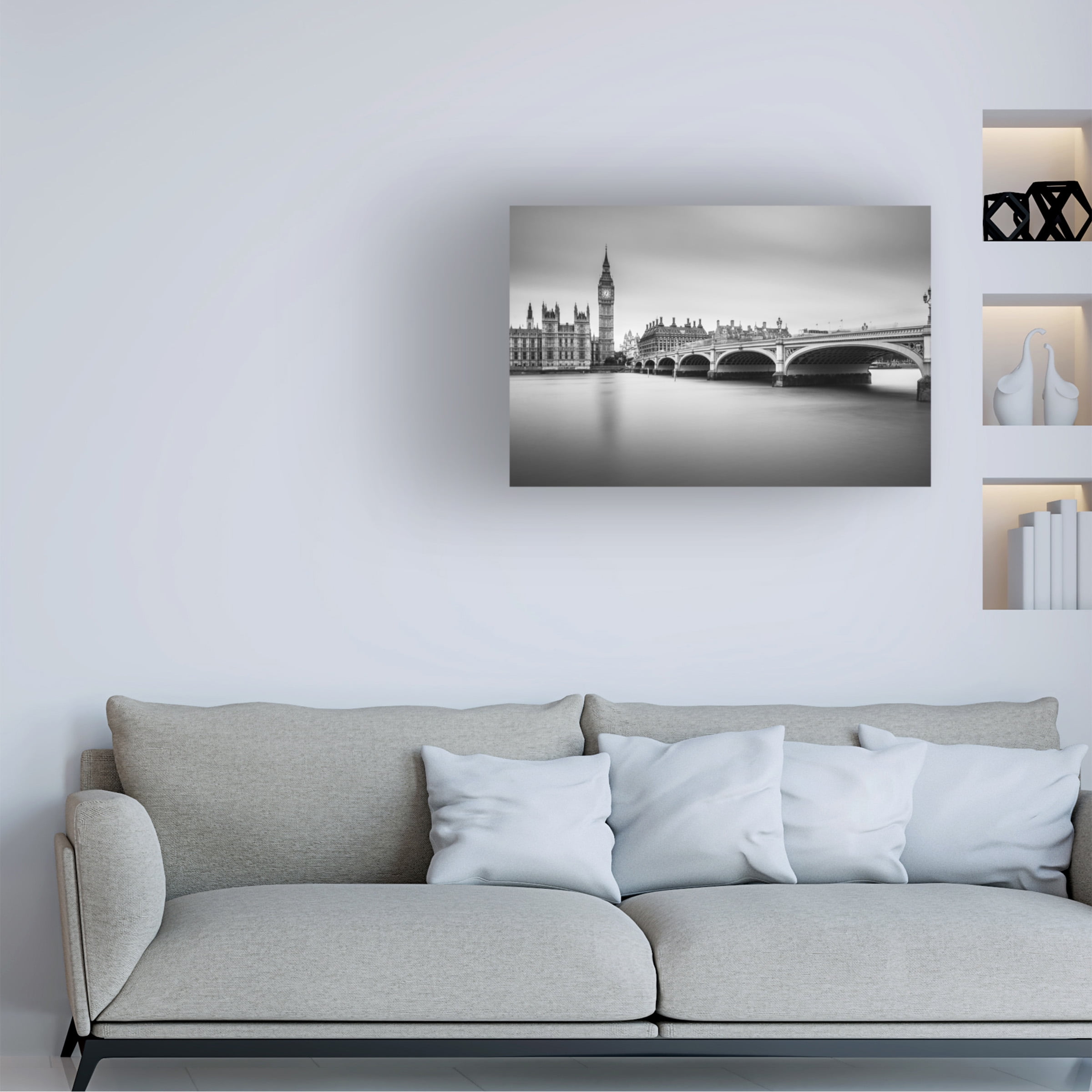 Milan Jurek 'London' Canvas Art