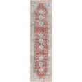thumbnail image 2 of Rugs.com Newport Collection Rug – 2' 7 x 10' 2 Runner Red Medium Rug Perfect For Hallways, Entryways, 2 of 9