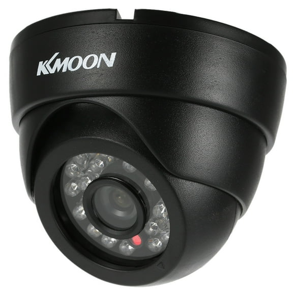Cámara,HD 1200TVL cámara seguridad CCTV interior noche visión 1/3 CMOS IR-CUT NTSC sistema de vigilancia KKmoon Cámara