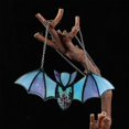 thumbnail image 3 of Home Decor Halloween Party Bat Suncatcher Window Hanging Wall Art Decoration Colorful Bat, 3 of 4