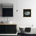 thumbnail image 4 of Stupell Industries French Country Rustic Floral Bathtub Gold Floating Frame Canvas Art, 18 x 18, by Nan, 4 of 8