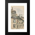 thumbnail image 2 of Józef Mehoffer 10x14 Black Modern Framed Museum Art Print Titled - View from the Window of Jozef Mehoffer and Stanisław Wyspiański's Studio in Paris (1891), 2 of 5