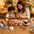 thumbnail image 6 of DIY Animal Beading Kit for Adults & Teens, Cute 3D Animal Bead Craft Set with Colorful Beads and Instructions, Handmade Jewelry Art Craft Kit for Creative DIY Projects, 6 of 9