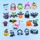 thumbnail image 3 of Cabujones de resina con parte trasera plana para Halloween, accesorio de decoración artesanal de joyería para álbum de recortes, dibujado a mano, novedad, 10 unidades, 3 of 4