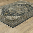 thumbnail image 4 of Oriental Weavers Aberdeen Area Rug - 1144Q - 5'3" x 7'6" - in Blue/ Taupe - Vintage Inspired, Stain Resistant, Family and Pet Friendly , Bedroom, Office Rug, 4 of 4