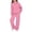 Pink, variant on Girls Boys Sweatsuit 2 Piece Outfits Hooded Sweatshirt and Sweatpants Fleece Lined Tracksui𝘁 Plain Athletic Jogger Sets Warm