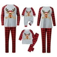thumbnail image 5 of Onlypjs Family Christmas Pajamas Matching Sets – Plaid Long Sleeve Holiday Sleepwear for Women, Men, Couples, 5 of 6