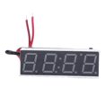 thumbnail image 2 of Coche LCD digital Voltímetro Tipo de reloj electróco Termómetro Azul Macarena Módulo de voltímetro digital de coche, 2 of 7