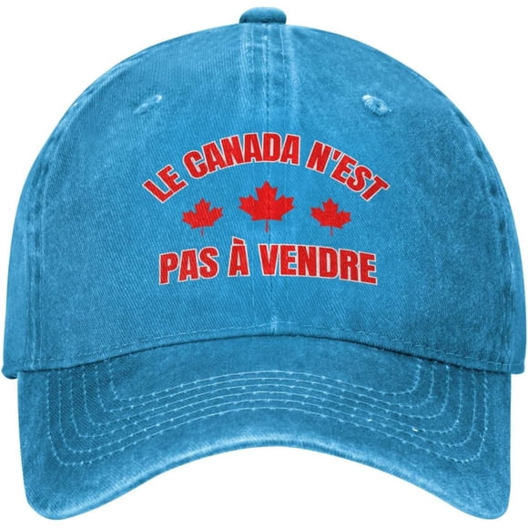 Le Canada N'est Pas à Vendre Hat Le Canada N'est Pas à Vendre Great Canada Pride Cowboy Trucker Hat Baseball Cap