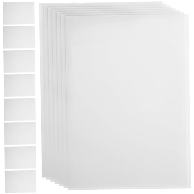 IDEANATEGRATE 40Ud Película Para Arte DIY Con Papel No Adhesivo Y Para Evitar Polvo
