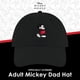 thumbnail image 2 of Dad Hat Concept One Disney Mickey Mouse bordado en negro, 2 of 6