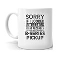 thumbnail image 2 of Thinking about my B-SERIES PICKUP Driver Coffee Tea Ceramic Mug Office Work Cup Gift 11 oz, 2 of 3