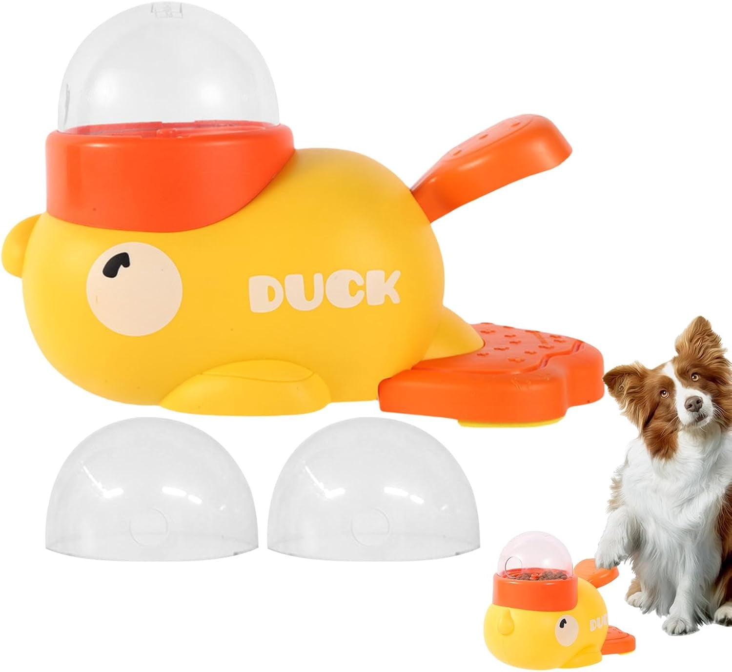Dog Puzzle Feeder, Slow Feeding Bowl with Treat Dispenser for Pets