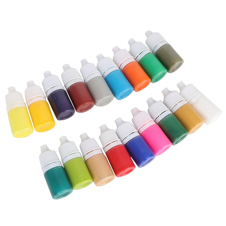 Water Paint Set, Excellent A5 18 Kit Marble Paint, Strong Fluency Pour  Paint , For Beginner Lovers Studio For Student 