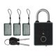 thumbnail image 1 of Smart Fingerprint Password Padlock Card APP Key Access Theft Proof Waterproof Keyless Entry Electronic Lock for Outdoor Fence Gate for TTLOCK, 1 of 5
