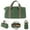 Green, variant on Wide Mouth Tool Bag 12/14/16 In Canvas High Capacity Handbag Portable Multi Function Tool Bag For Storage Screwdrivers Plier Nails