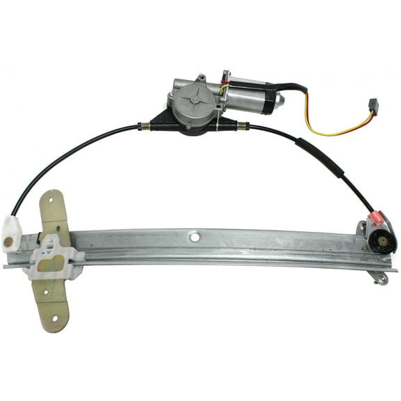 Window Regulator Compatible For 1998-2011 Lincoln Town Car Front, Left Driver Power With Motor