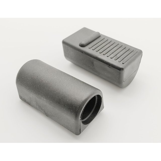 Funda antivuelco para sillas de ruedas estándar, bariátricas, reclinables y de transporte. Orificio de montaje de 22 mm. Antideslizante y anticolisión. Repuesto universal para sillas de ruedas (1 piez