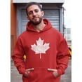 thumbnail image 4 of Canada Maple Leaf Hoodie Country Pride Hooded Vintage Sweatshirt, 4 of 9