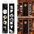thumbnail image 4 of 1 Pair Halloween Porch Sign Creative Hanging Porch Banner Festival Hanging Sign, 4 of 10
