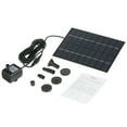 thumbnail image 6 of CACAGOO Decdeal Solar Fountain with Panel 1.8W Solar Powered Water Pump Kit, 6 of 7