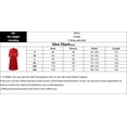 thumbnail image 7 of AURA Women’s Midi Dress V Neck High Waist A Line Three Quarter Sleeve With Belt S XXXL, 7 of 7