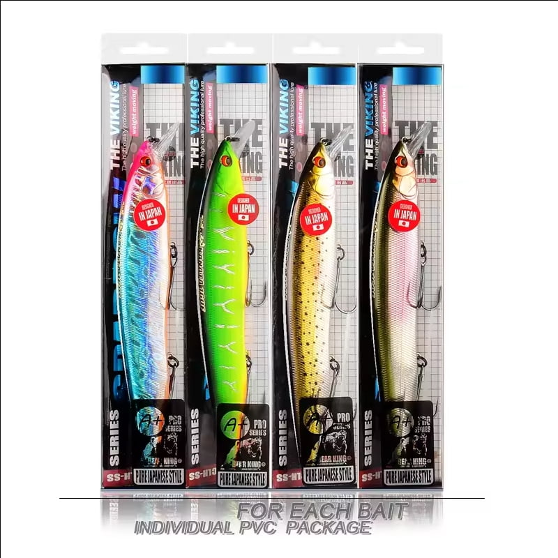 3PCS Bearking Kanata Fishing Lures 20 Colors Minnow Crank Tungsten Weight System Wobbler Artificial Bait 160mm 30g
