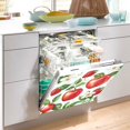 thumbnail image 2 of Yayeee Magnetic Dishwasher Cover for The Front Decoration Home Kitchen Machine Sticker Protector, Apple Pattern, 2 of 6
