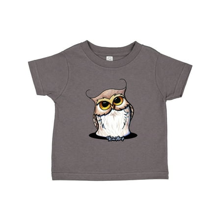 

Inktastic KiniArt Owl Gift Toddler Boy or Toddler Girl T-Shirt