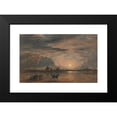 thumbnail image 2 of David Cox 18x13 Black Modern Framed Museum Art Print Titled - Beach Scene, Sunrise (circa 1820), 2 of 5