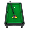thumbnail image 2 of HLONK Mini Table Billiards Game  Home and Office Desktop Billiards Game  Including Pool Table 10 Colorful Balls  1 Cue Ball  2 Billiard Sticks  1 Chalk Triangle Cube, 2 of 8