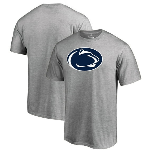 Men's Ash Penn State Nittany Lions Primary Team Logo T-Shirt