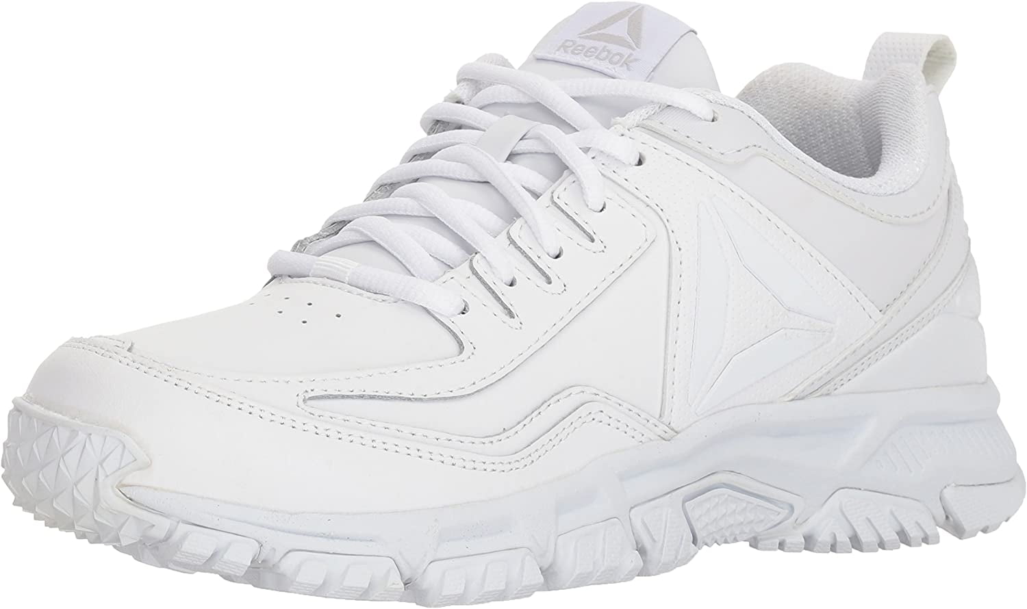 reebok men's ridgerider leather sneaker