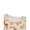 thumbnail image 4 of Seyurigaoka Christmas Women Juniors Knitted Sweater with Cartoon Elk, Snowflake Holiday Clothing, 4 of 9