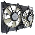 thumbnail image 5 of For Toyota Highlander 2008 09 10 11 12 2013 Radiator And Condenser Fan Assembly | Dual Fan | 3.5L V6 | With Towing Package | Replacement For TO3115171 | 163610P170, 163610P180, 5 of 6