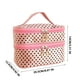 thumbnail image 3 of Fiudx Organizador de Maquillaje Portátil, Diseño de Doble Capa, Compacto y Fácil de Transportar, Gran Capacidad para Cosméticos, Cierre de Cremallera Resistente, Estuche de Belleza, Ideal para Viajes, 3 of 7