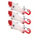 thumbnail image 4 of 3 uds doble cola cebo suave simulación Artificial realista señuelo para pesca en hielo Tackle2 # YUNYI BRAND  Deportes, 4 of 8