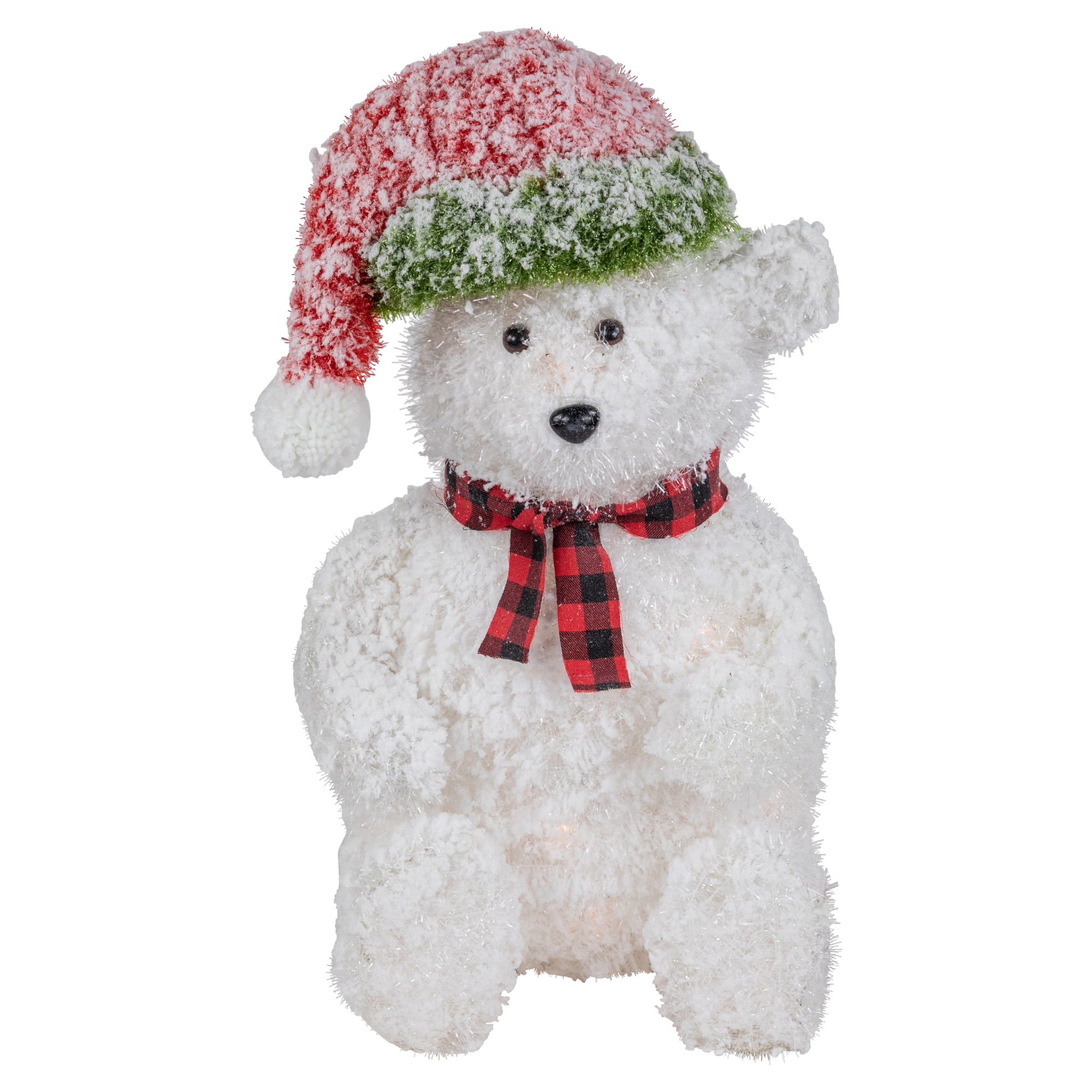 Lighted Polar Bear Family - 2-Piece Outdoor Christmas Decor With 140 LEDs | All-Weather, Includes Stakes & Zip Ties - View #6