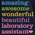 thumbnail image 3 of CafePress - Amazing Laboratory Assistant Long Sleeve T Shirt - Women's Long Sleeve Graphic Tee Casual Fit, 3 of 4