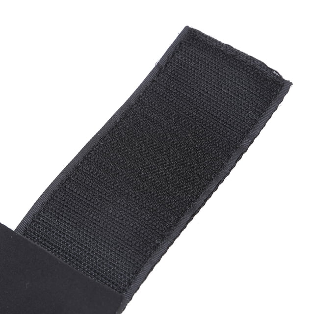 Fitness Algodón Negro 2d Anillo Elásado Tobillo Muslo Ejercio Ejercio Piernas de la Fuerza de Abrenamiento Ajustable Acesorios de AbrenamientO