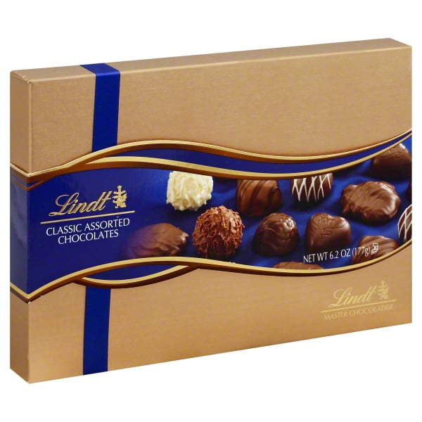 Lindt & Sprungli Classic Assorted Chocolates, 6.2 Oz.