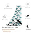 thumbnail image 3 of Salouo Cartoon Shark Pattern 1 Pack Bath Towel, Quick Drying Towels Premium Towels for for Body, Sport, Yoga, SPA, Fitness-31.5"x63", 3 of 8