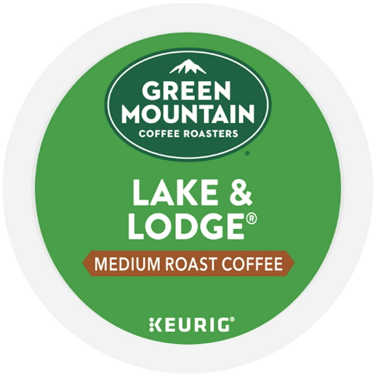 Lake and Lodge Coffee K-Cups, Medium Roast, 24/Box Lake and Lodge Coffee K-Cups, Medium Roast, 24/Box