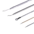thumbnail image 4 of Bunblic 2x5x Blackhead Needle Blemish Tools Pimple Extractor Splinter Removal , As Shown, 4 Pcs, 4 of 7