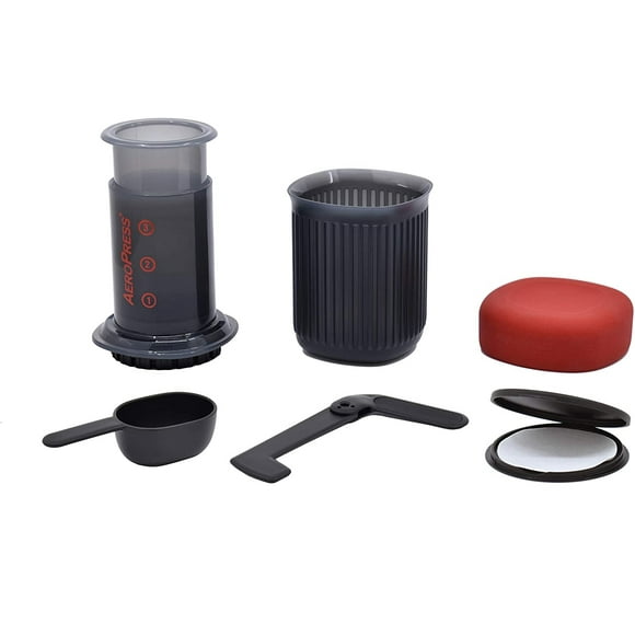 AeroPress Go Portable Travel Coffee Press, 1-3 tazas - Hace Aeropress Aeropress
