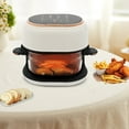 thumbnail image 3 of 4L Hot Air Fryer Air Fryer with Touch Screen Visible Baking Basket Air Fryer For Frying And Baking Various Foods, Such As Cakes, Chicken Wings, 3 of 12